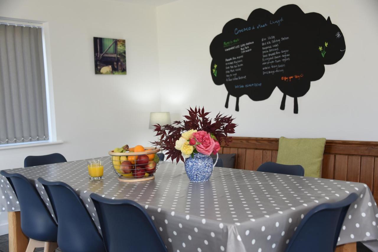 Maen Llwyd Villa Llanyre Buitenkant foto